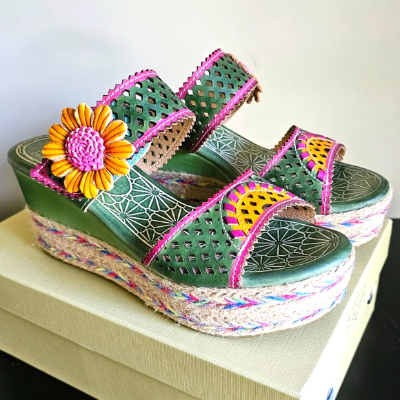 Spring Step Shoes - L'ARTISTE VIRGIE-MNTM Mint Multi sz 39 (US 8.5)